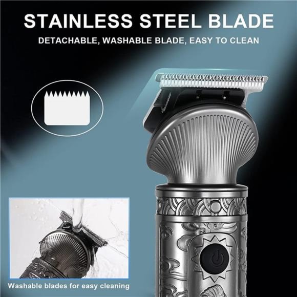 Beard Trimmer Kit for Men Professional Hair Clipper Trimmer 6 in 1